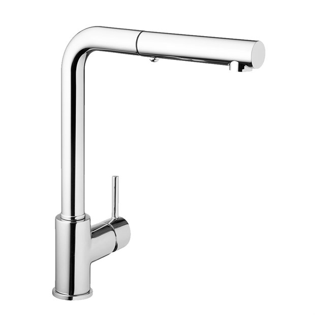 125357XX Palazzani Idrotech высокий смеситель для кухни c поворотным вытяжным изливом 125357XX