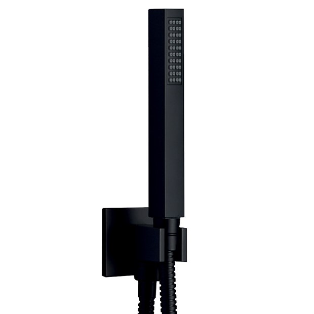 9910R8XX Palazzani Qadra душевой гарнитур с лейкой из ABS пластика на отводе воды 9910R8XX