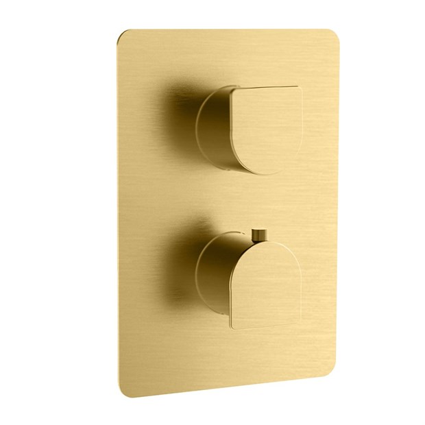 802605XX Palazzani MonteCarlo внешняя часть термостатического смесителя для душа на 1-3 потребителя, 1/2”-3/4” 802605XX