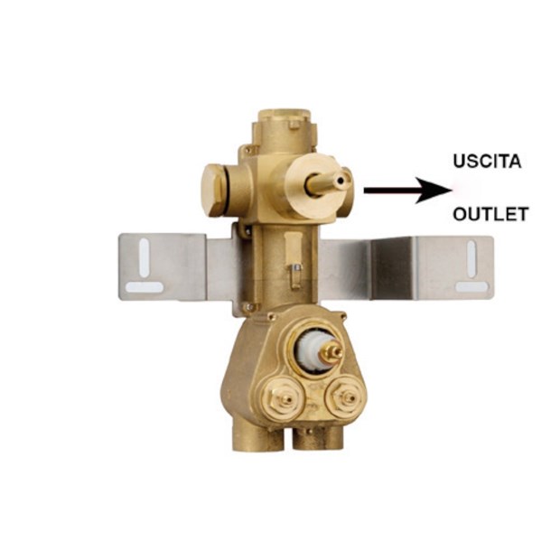 99577402 Palazzani встроенная часть термостатического смесителя для душа на 1 потребитель, 1/2" 99577402