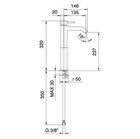 023018XX Palazzani MIDI высокий смеситель для раковины 023018XX - фото 10156