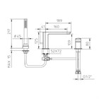 011393XX Palazzani Mis врезной смеситель для ванны и душа 011393XX - фото 10404