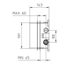 99570710 Palazzani PBox встроенная часть термостатического смесителя для душа на 1 потребитель, 1/2" 99570710 - фото 10533