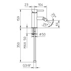 12401110 Palazzani Idrotech смеситель для биде 12401110 - фото 10572