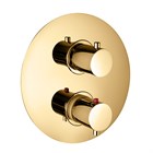 962594XX Palazzani внешняя часть термостатического смесителя для душа на 2-3 потребителя, 3/4” 962594XX - фото 10667