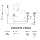 121089XX Palazzani DIgit/Idrotech врезной смеситель для ванны и душа 121089XX - фото 11502