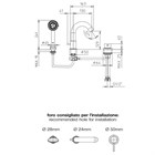 12139310 Palazzani Idrotech врезной смеситель для ванны и душа 12139310 - фото 11628
