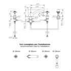 52101210 Palazzani Adams врезной смеситель для ванны и душа 52101210 - фото 11634