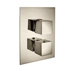 412606XX Palazzani Qadra внешняя часть термостатического смесителя для душа на 1-3 потребителя, 1/2”-3/4” 412606XX - фото 12198