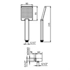9910C310G Palazzani душевой гарнитур 9910C310G - фото 9838